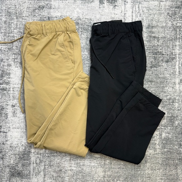 Peter Manning Other - Peter Manning Everywhere Pants Mens 34x26 LOT OF 2 Drawstring Tech Nylon Stretch